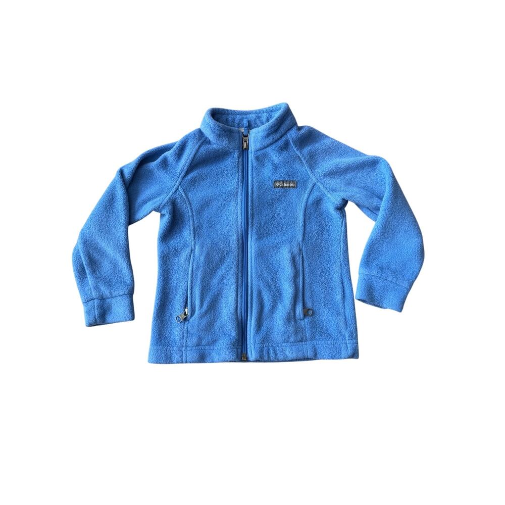 Columbia Kids Blue Fleece Full Zip Jacket Toddler 4T